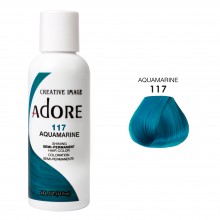 Бирюзовая краска для волос прямого действия - Adore - Aquamarine N117