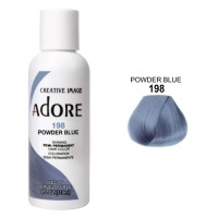 Синяя краска для волос прямого действия - Adore - Powder Blue N198