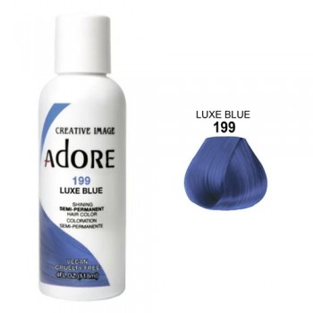 Синяя краска для волос прямого действия - Adore - Luxe Blue N199